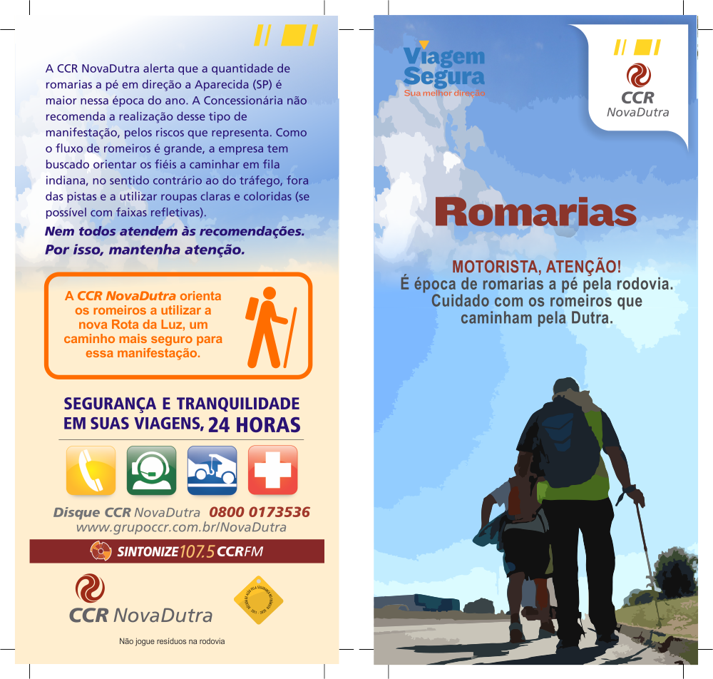 CCR NovaDutra reforça operação especial nas proximidades de Aparecida