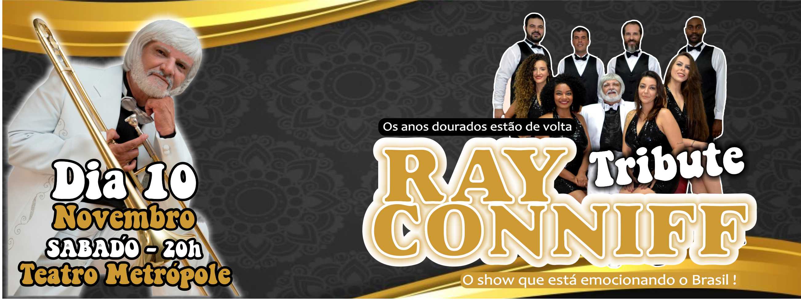 Ray Conniff the Tribute Show no Teatro Metrópole