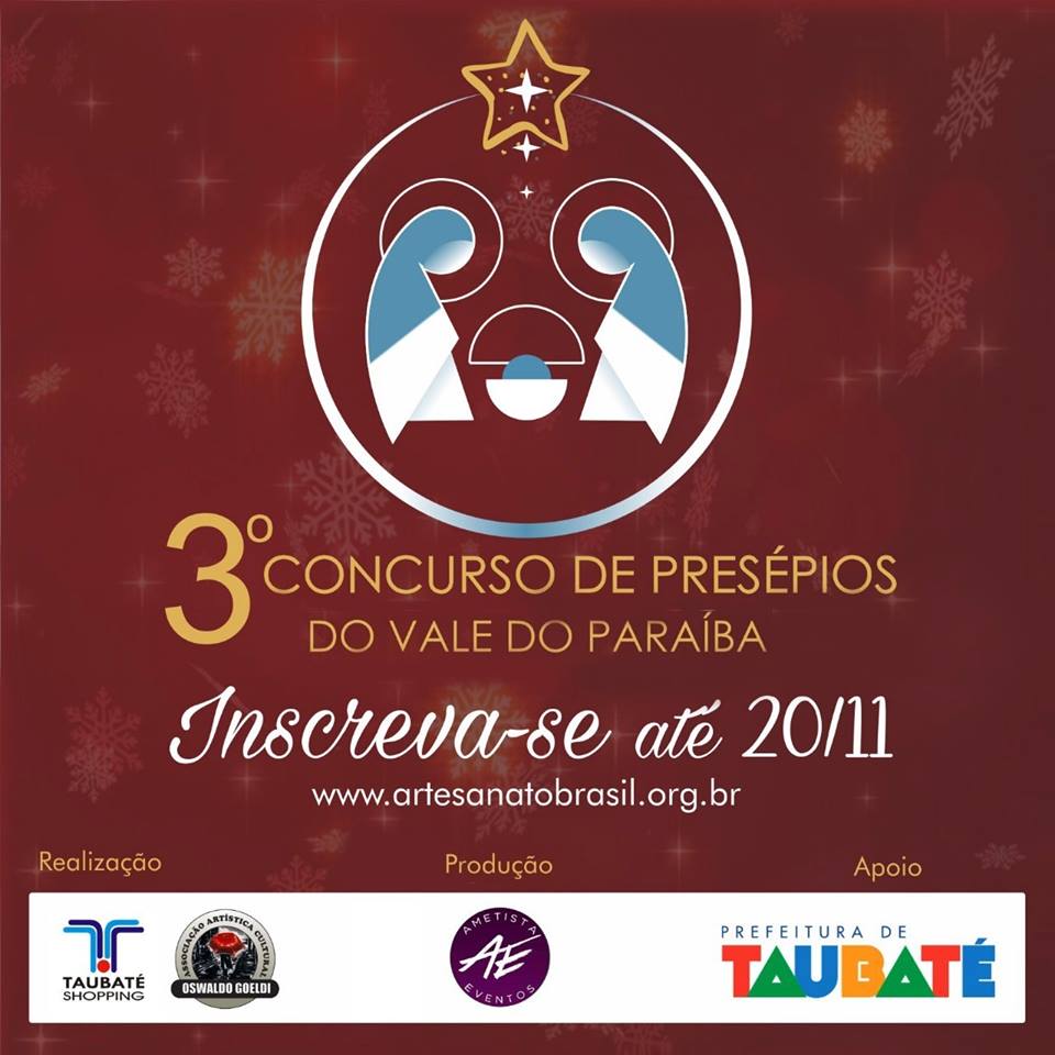 3º Concurso de Presépios do Vale do Paraíba está com inscrições abertas