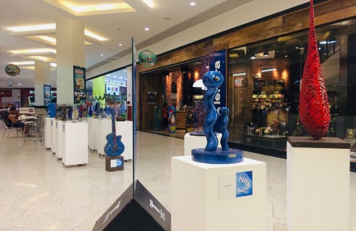 Taubaté Shopping recebe exposição sobre doação de sangue