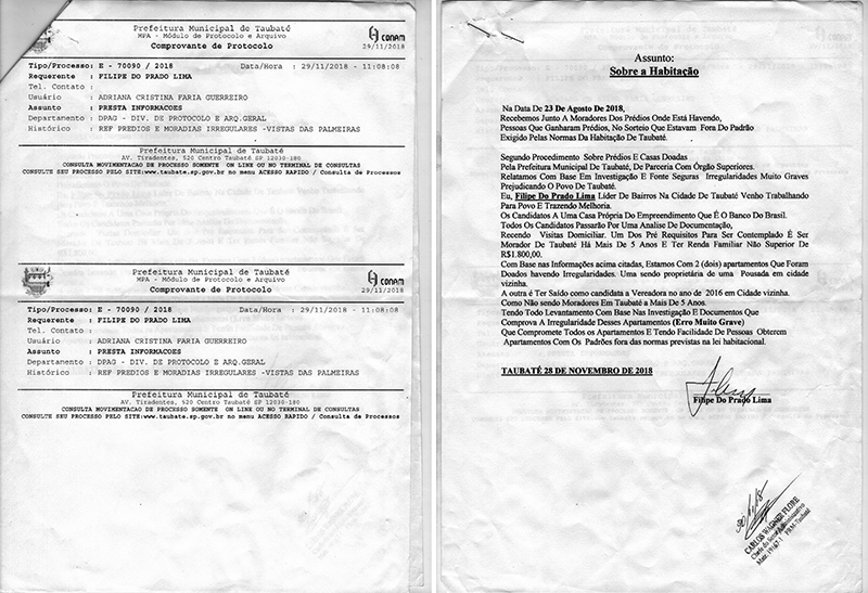 Irregularidades na ocupação de imóveis populares em Taubaté