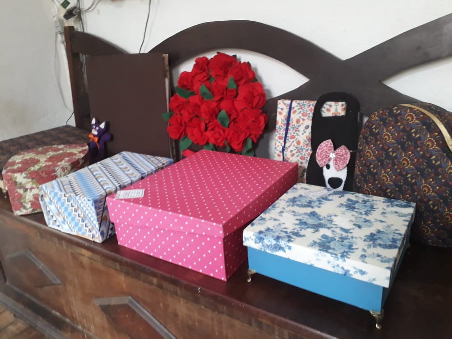 Feira de Artesanato na Escola do Trabalho de Taubaté