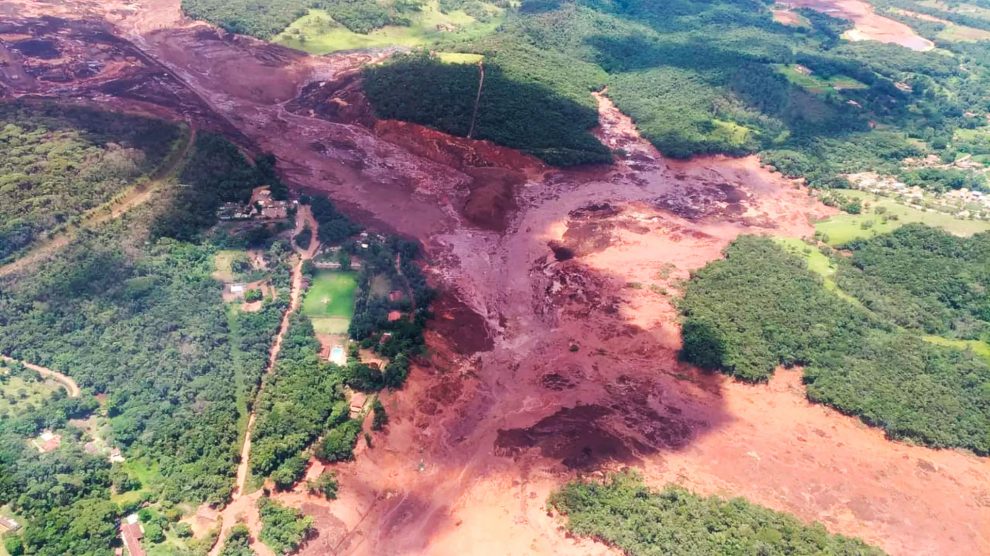 Barragem da Vale se rompe em Brumadinho (MG)