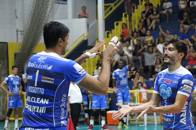 EMS Taubaté Funvic enfrenta o Fiat/Minas neste sábado pela semifinal da Copa Brasil Masculina de Vôlei