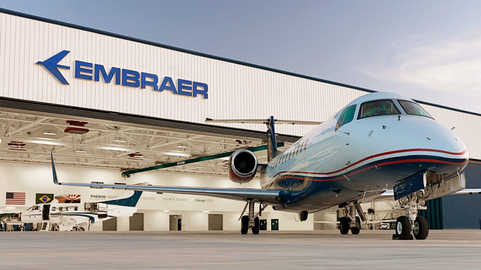 Embraer apresenta projeções preliminares para 2019 e 2020