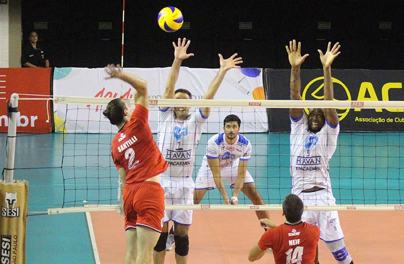 EMS Taubaté Funvic vence o Libertad Burgi pela Copa Libertadores de Vôlei 2018/2019