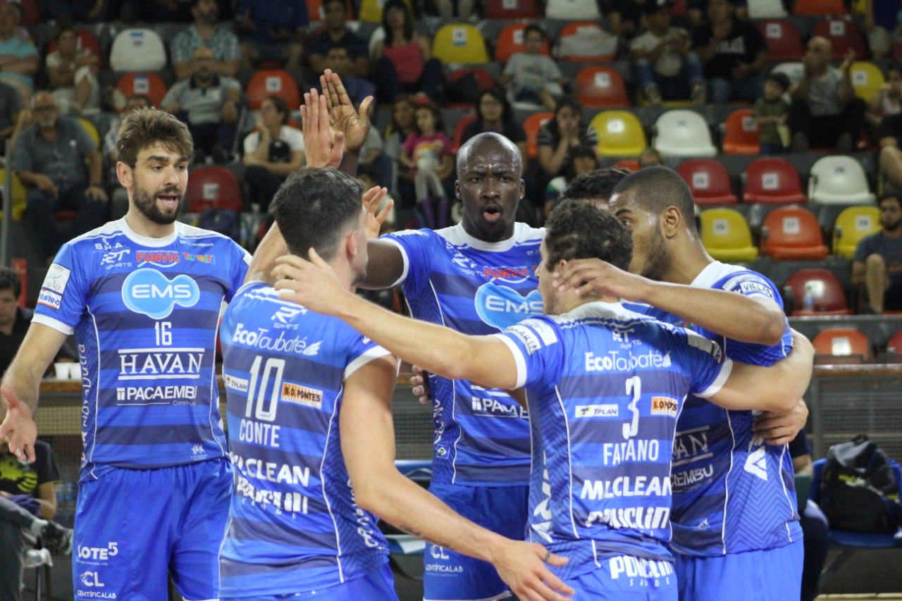 EMS Taubaté Funvic encara equipes argentinas nas rodadas decisivas da Copa Libertadores de Vôlei 2018/2019