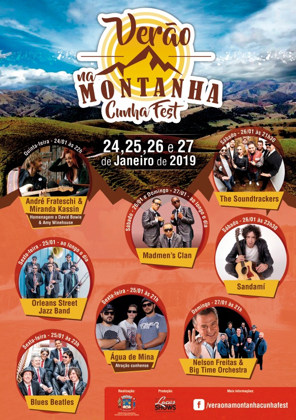 Cunha realiza 2ª edição do Verão na Montanha – Cunha Fest, festival de jazz e blues