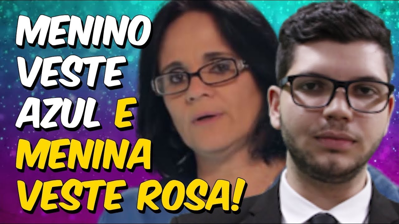 A polêmica do azul e rosa