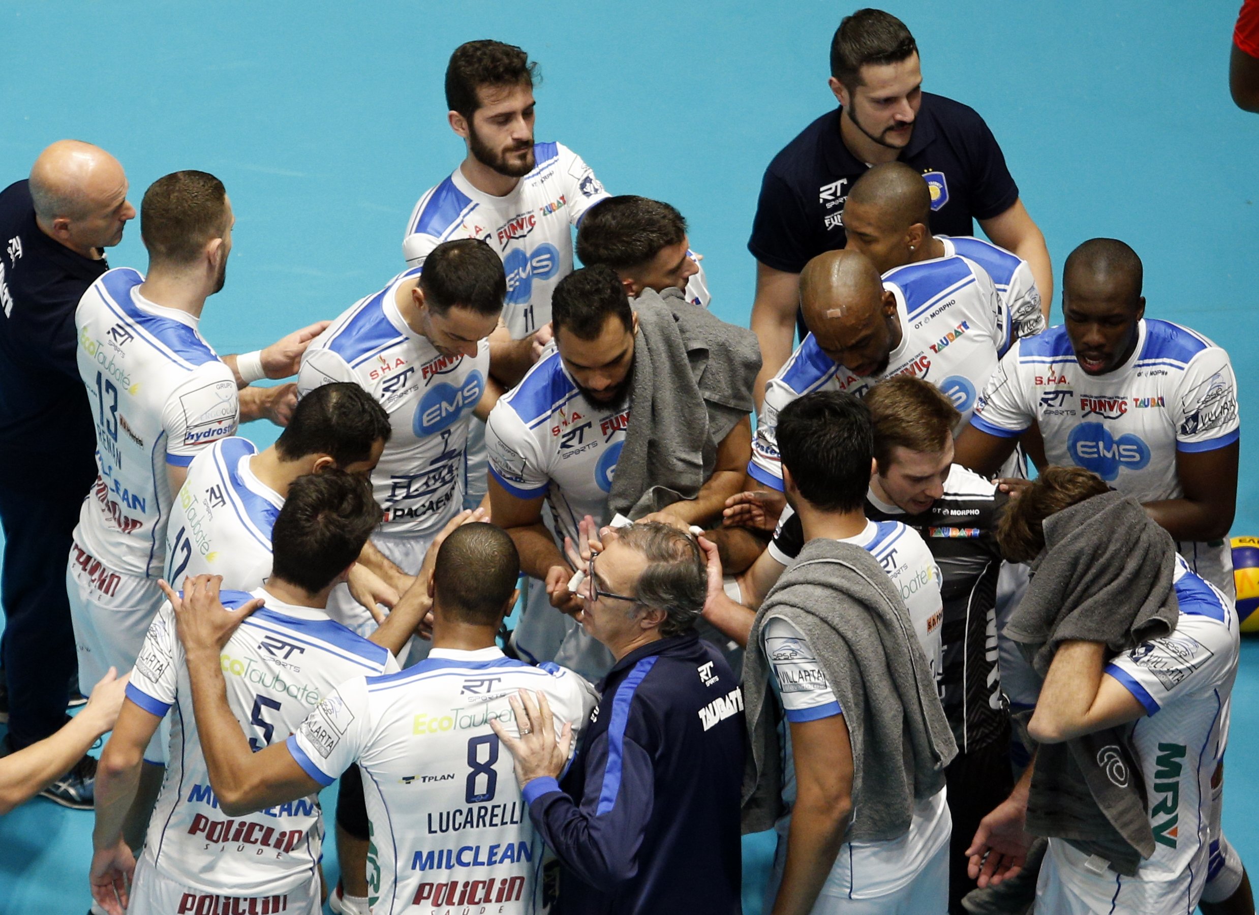 EMS Taubaté Funvic encara o Fiat/Minas pela sequência da Superliga Cimed Masculina de Vôlei