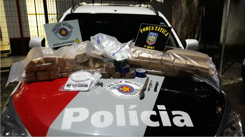 COI ajuda PM em apreensão recorde de drogas em Taubaté