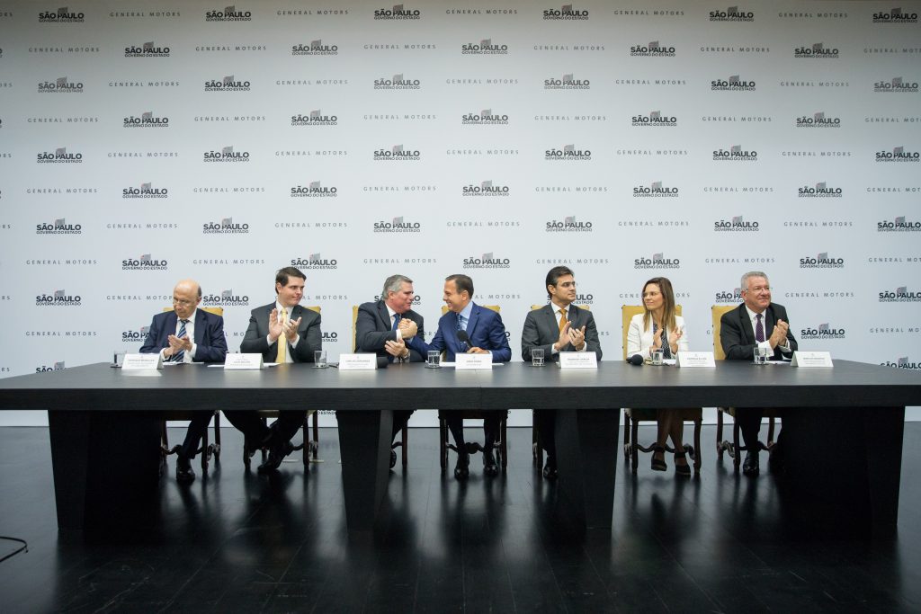 GM anuncia investimento de  R$ 10 bilhões em São Paulo