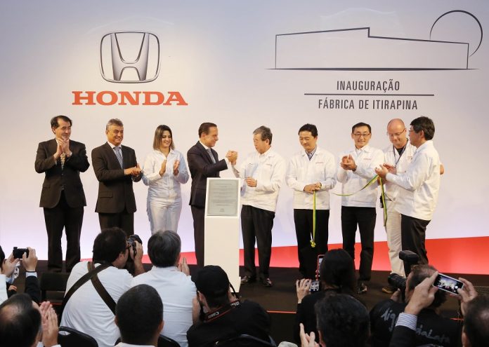 Honda inaugura sua segunda fábrica de automóveis no Brasil