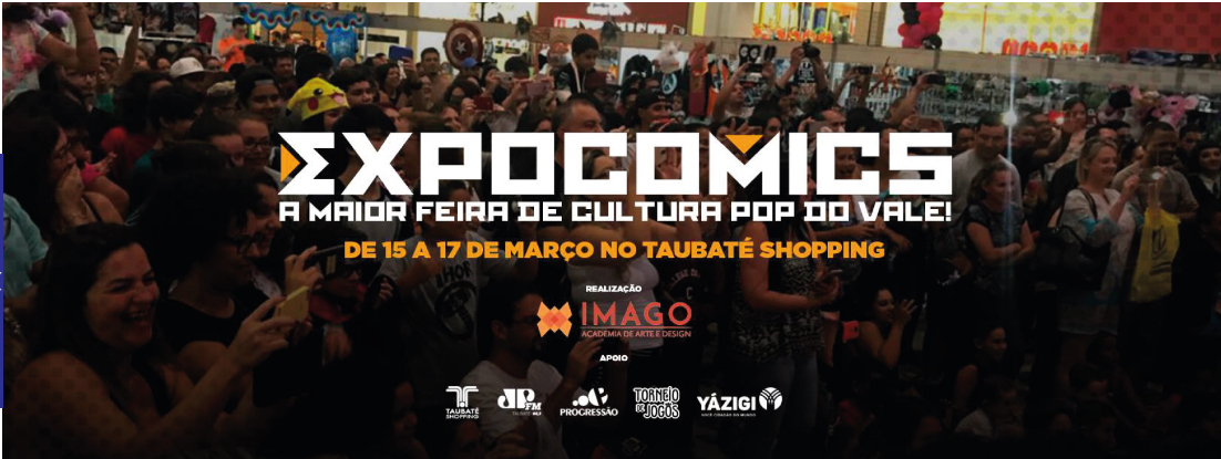 Maior feira de cultura pop da região chega ao Taubaté Shopping