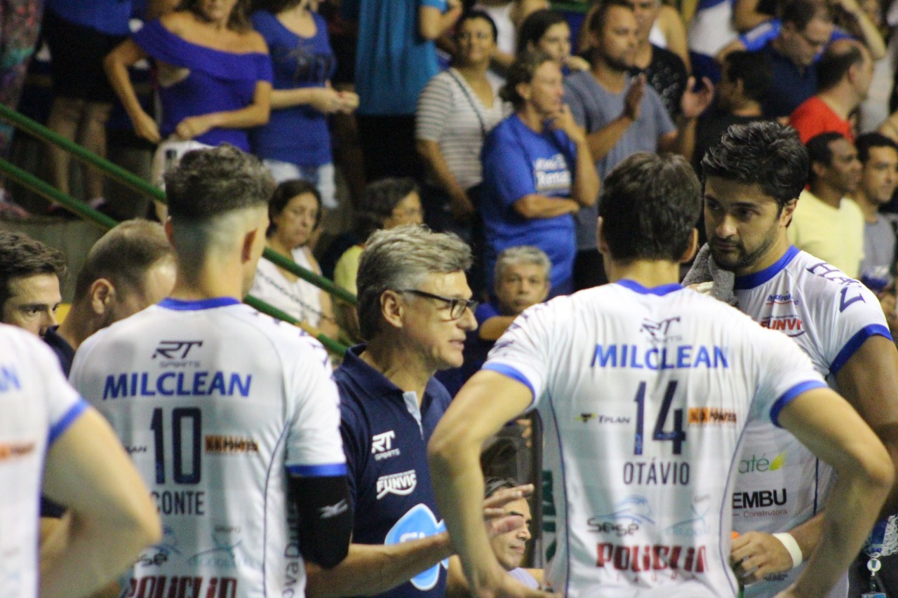 EMS Taubaté Funvic é superado pelo Vôlei Renata no 2º jogo das quartas de final da Superliga Cimed