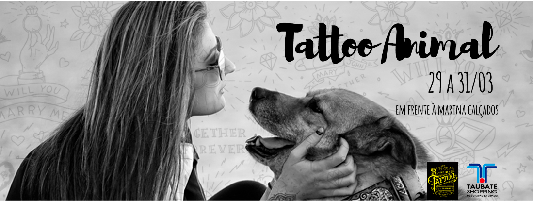 Taubaté Shopping recebe mais uma edição de Tattoo Animal