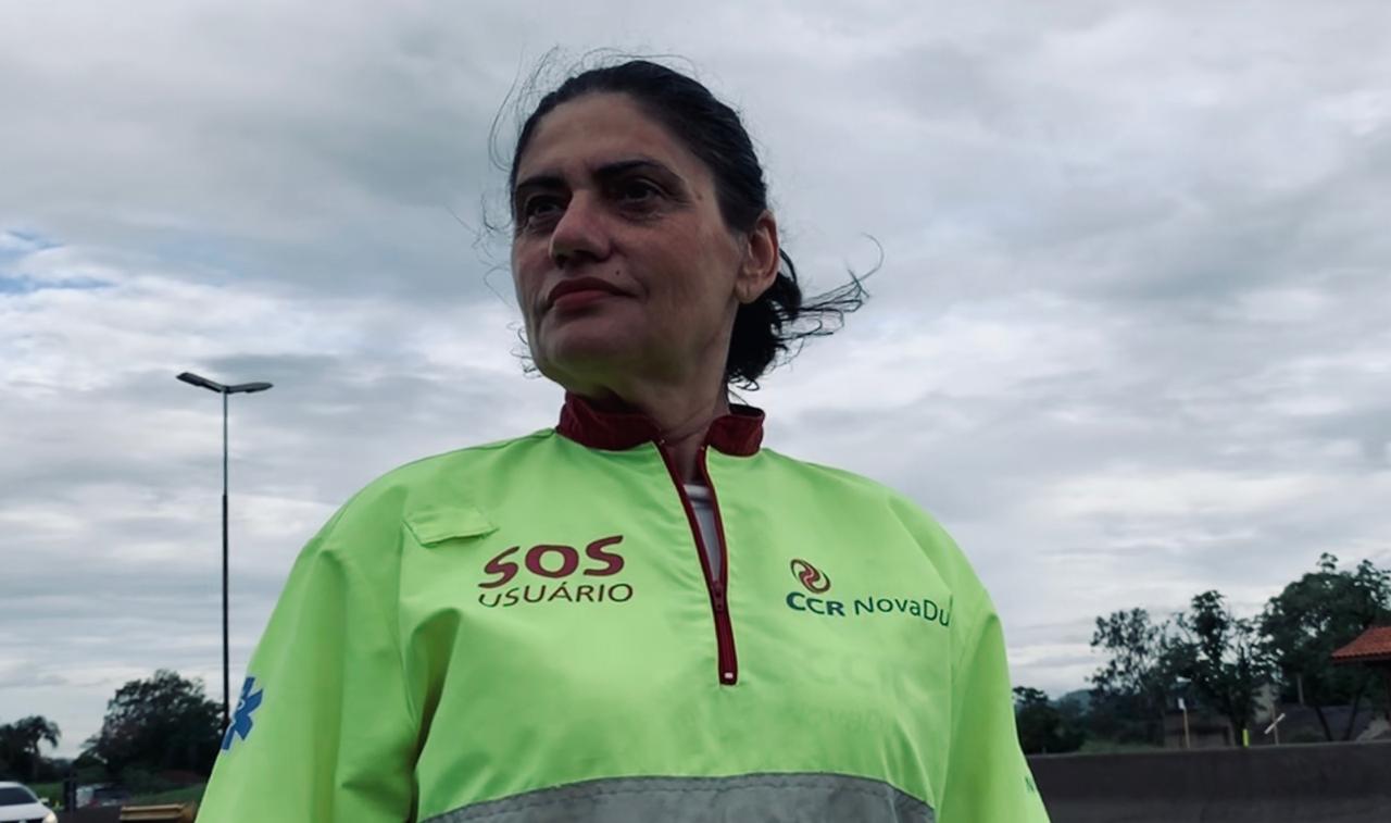 Médica Resgatista atua há quatro anos salvando vidas na principal rodovia  do país