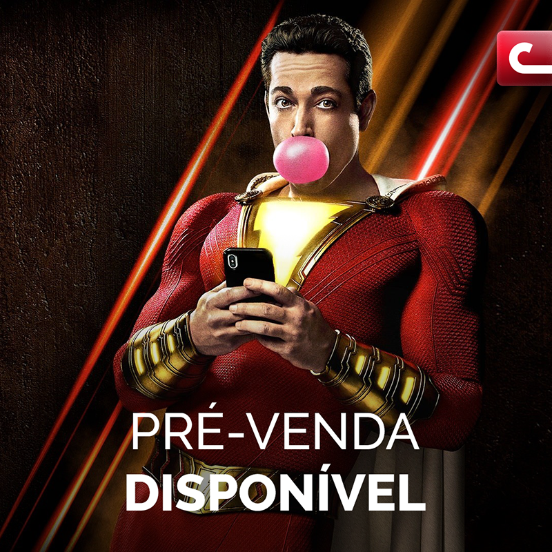 Cinemark anuncia pré-venda de ‘Shazam’