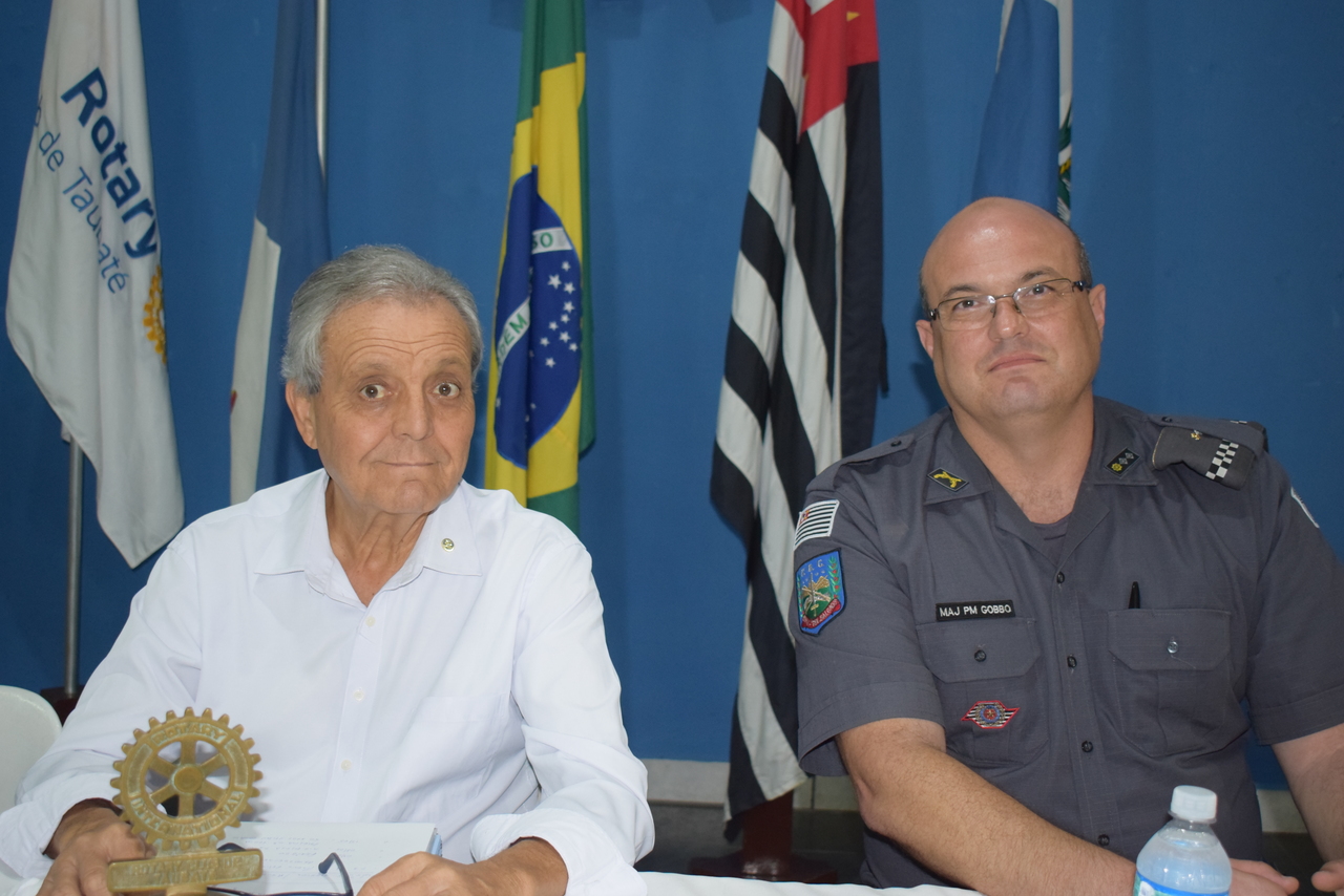 Major Ricardo Gobbo realiza palestra sobre Segurança Pública