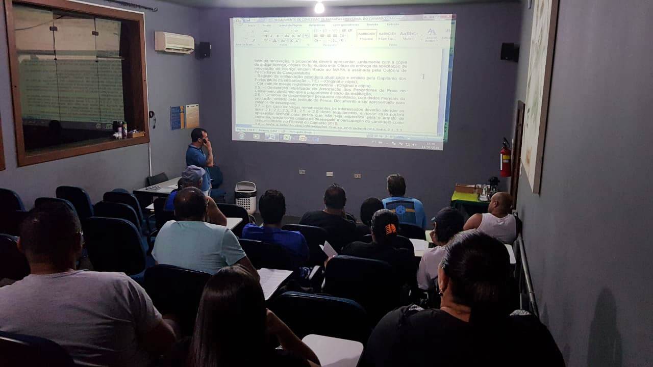 Abertas inscrições para pescadores participarem do  22º Festival do Camarão