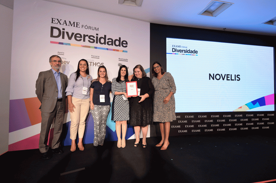 Novelis é premiada pelo Guia Exame de Diversidade 2019