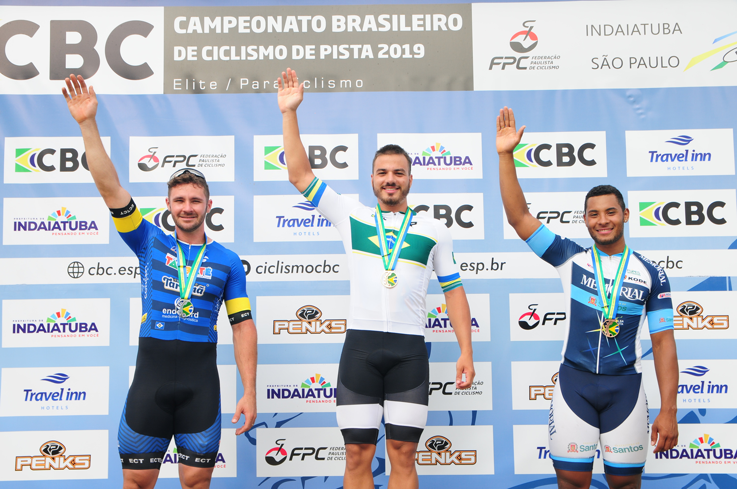 Taubaté Cycling Team conquista 9 medalhas no Brasileiro de Pista Elite e Paraciclismo