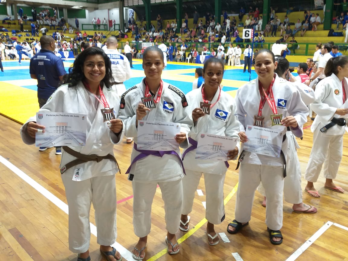 Judô de Taubaté conquista cinco medalhas campeonato paulista
