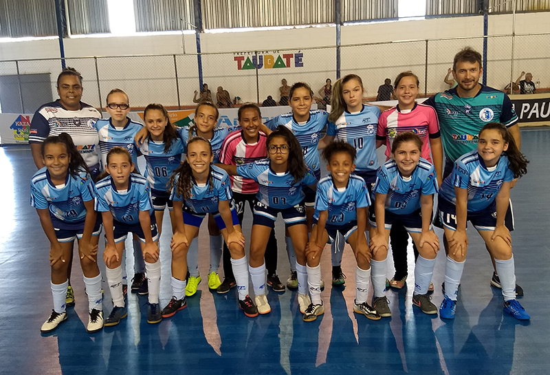 Categorias de base do Taubaté Futsal feminino garantem três vitórias