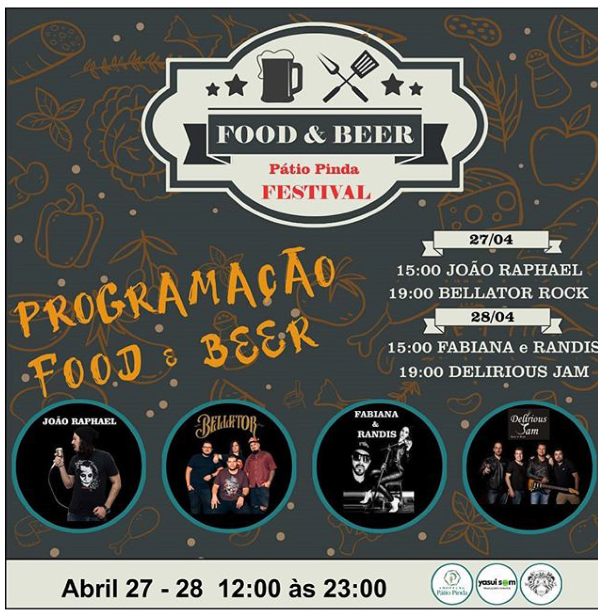 Shopping Pátio Pinda realiza 3ª edição do Festival de Cerveja Artesanal