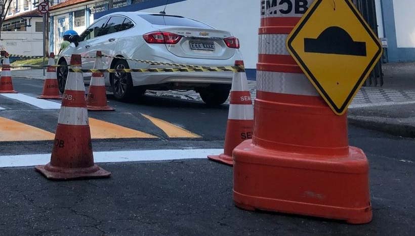 Obra interdita região central neste sábado