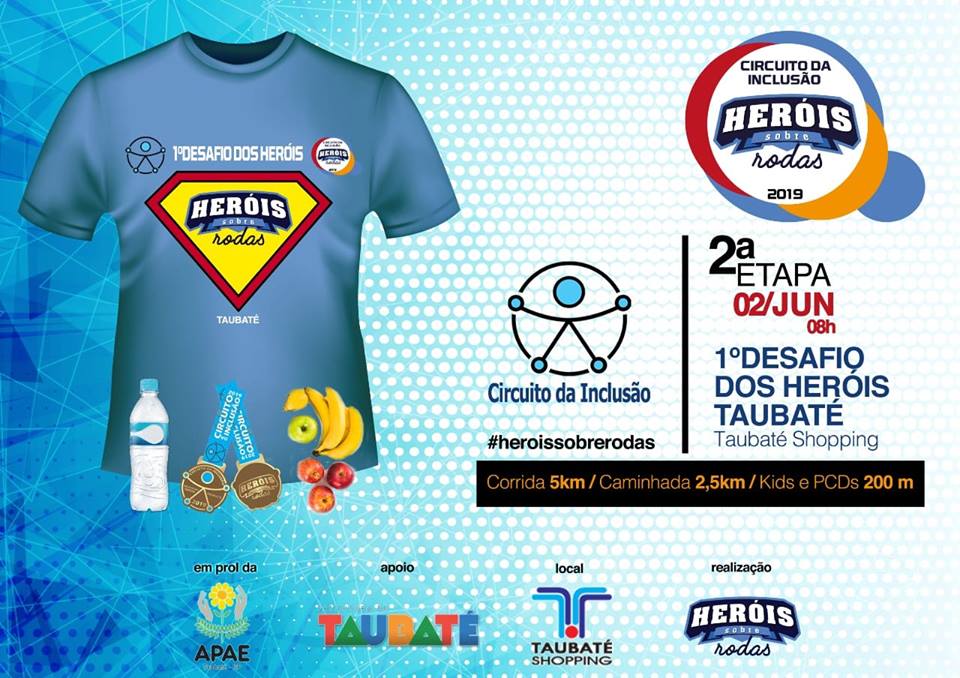 Taubaté Shopping recebe Circuito da Inclusão