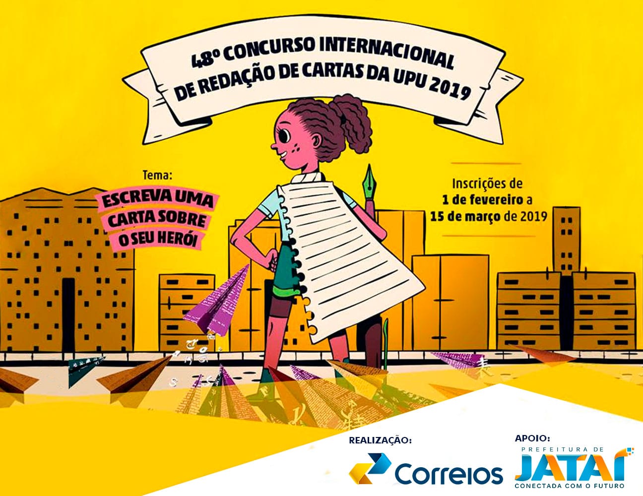 Estudante vence etapa nacional do Concurso Internacional de Cartas