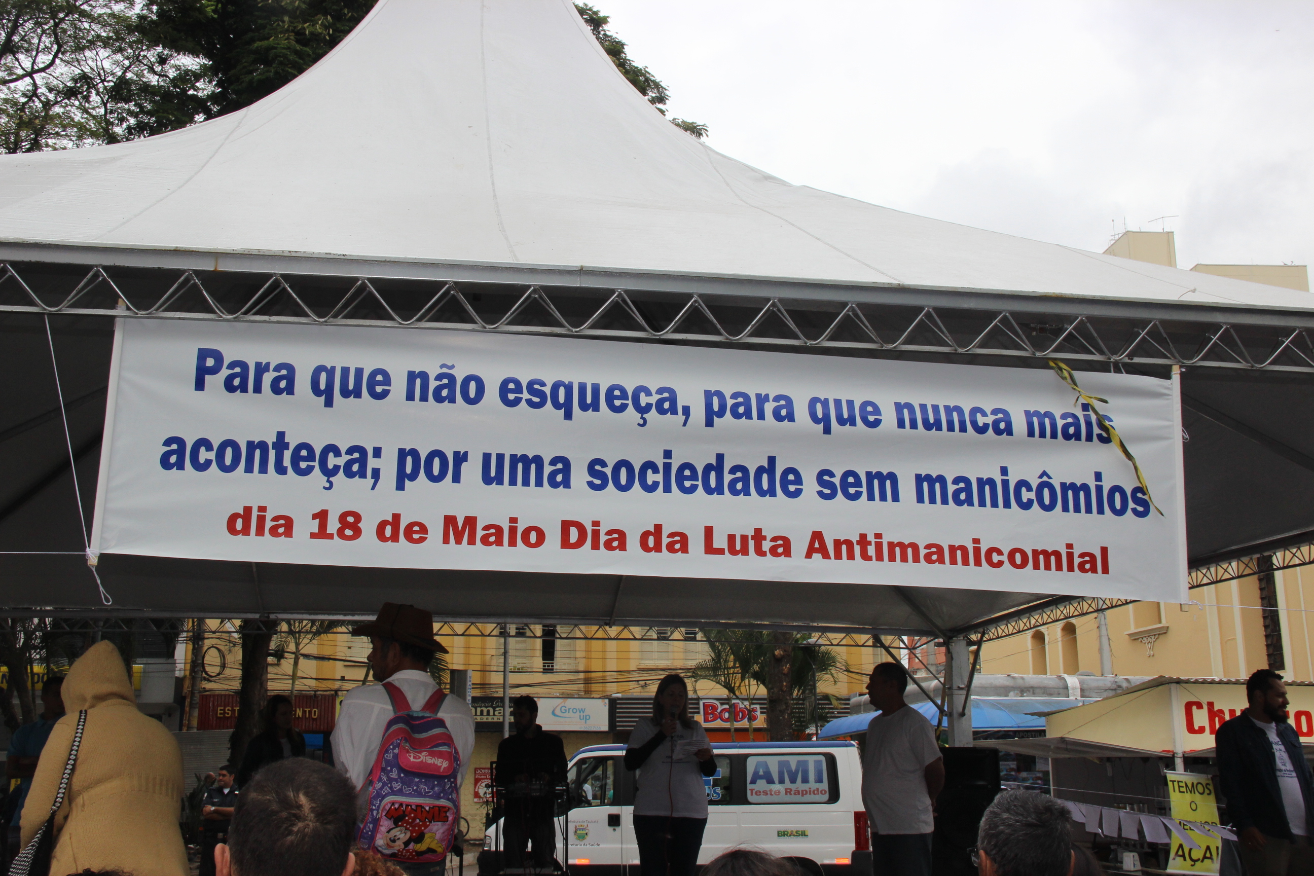 Taubaté programa atividades da Semana de Luta Antimanicomial