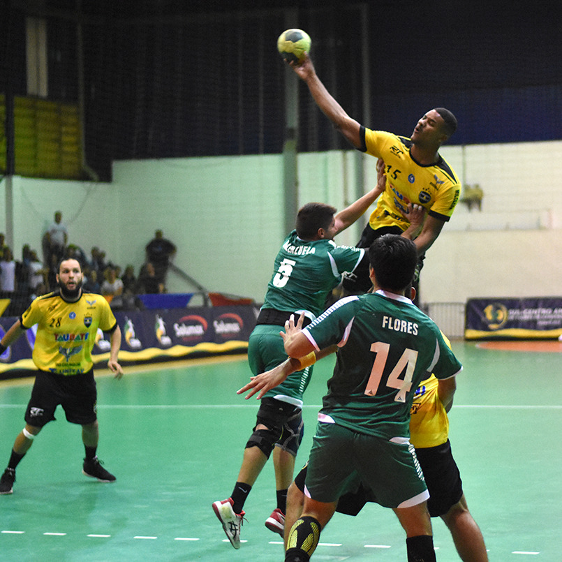 Taubaté/FAB/Unitau vence o BM Ovalle na estreia do Sul-Centro de Clubes de Handebol Masculino