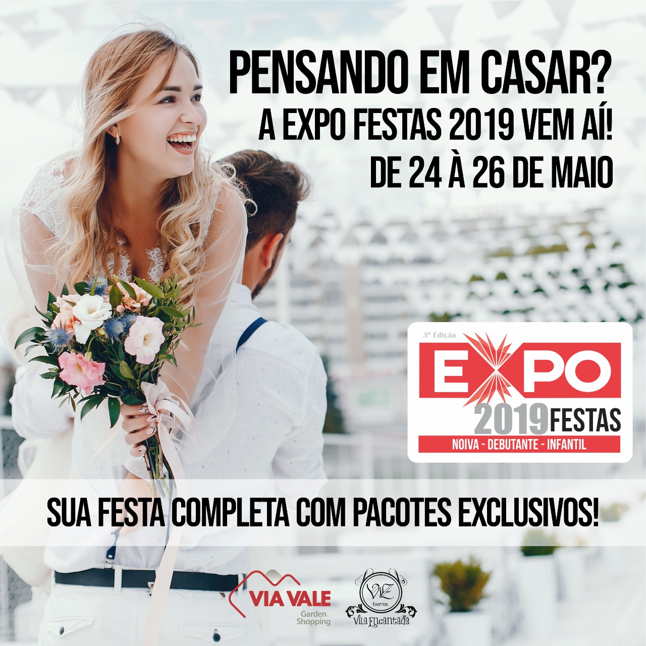 Expo festas 2019 acontece no Via Vale