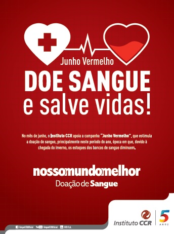Ação incentiva a doação de sangue; CCR NovaDutra apoia a campanha