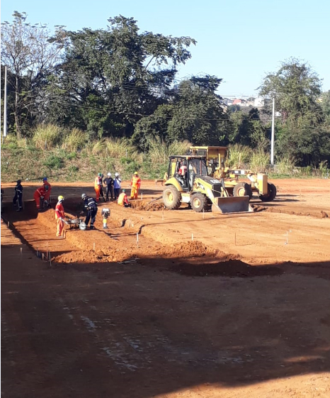 Obras do viaduto da Independência ganham “berço de vigas”