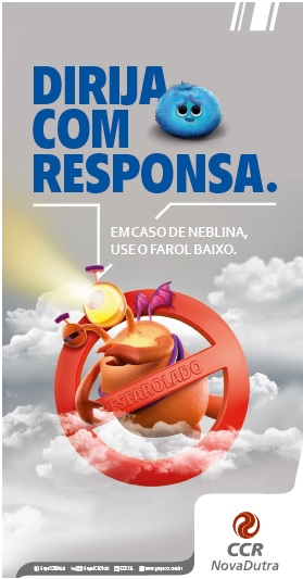 CCR NovaDutra inicia campanha sobre o período de neblina