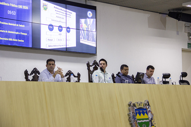 Câmara de Taubaté dá início a estudos sobre Orçamento de 2020