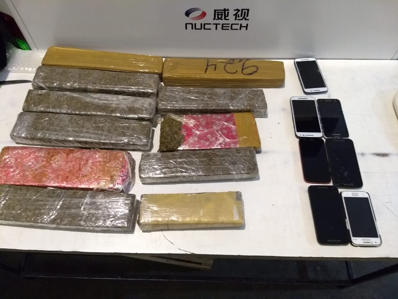 Agentes apreendem celulares e quase 10 kg de maconha no CPP de Tremembé