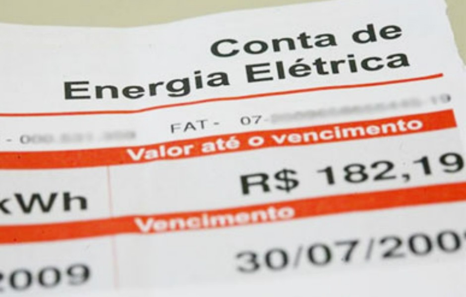 Conta de luz tem Bandeira Amarela