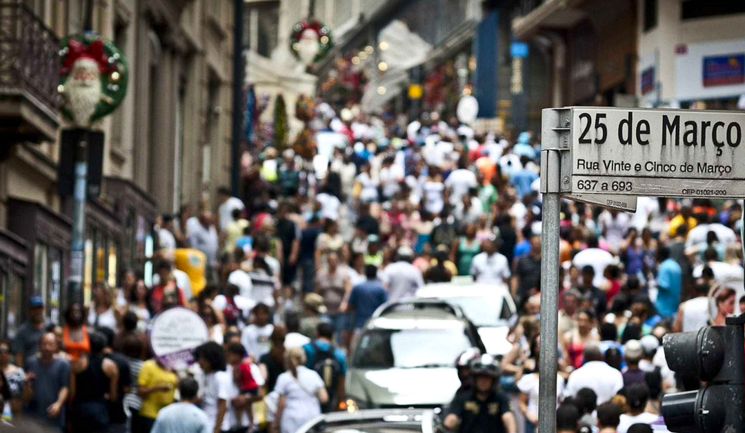 Varejo brasileiro vai perder fôlego e crescer apenas 1,1%, projeta ACSP