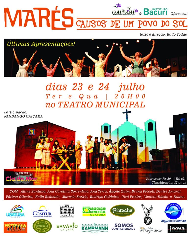 Cia do Mar apresenta “Marés, causos de um povo do sol”