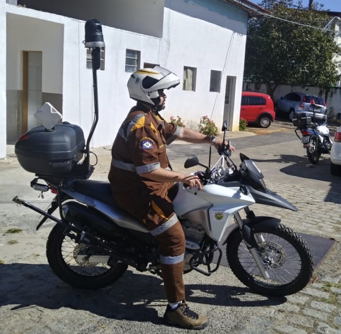 Mobilidade inicia operação com moto de videomonitoramento