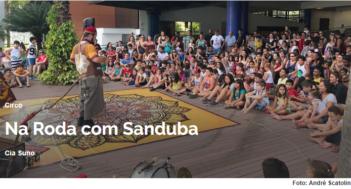 Sábado tem  “Na roda com sanduba” na Praça Santa Teresinha
