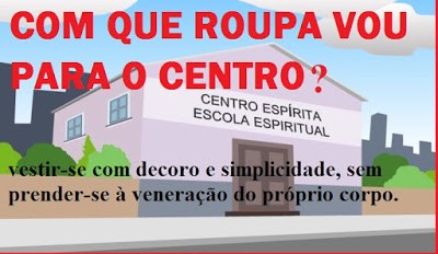 Trajes nos recintos espíritas