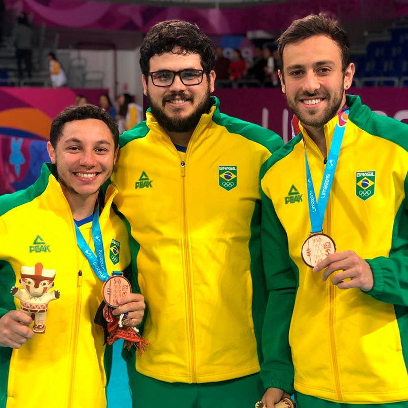 EMS Taubaté Funvic no Pan: Taubateanos conquistam medalha de bronze com o Brasil
