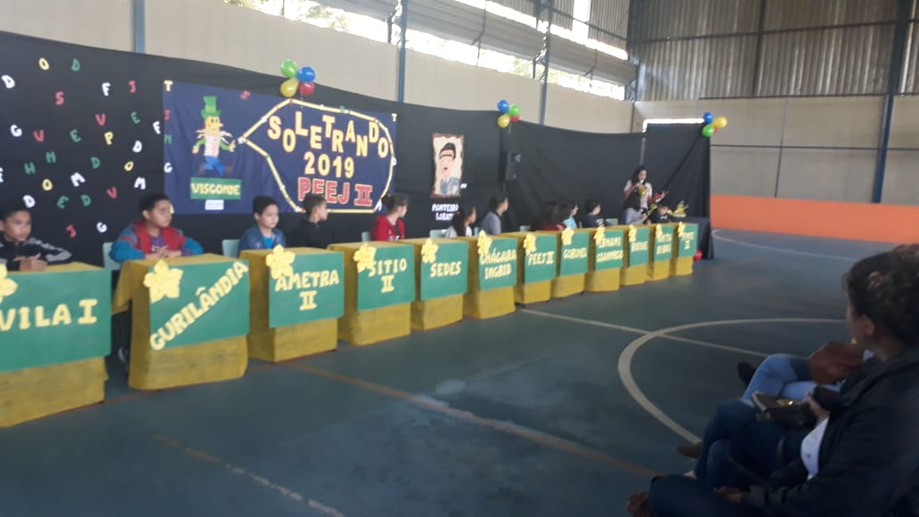 Alunos da rede municipal participam de projeto “Soletrando para a vida”