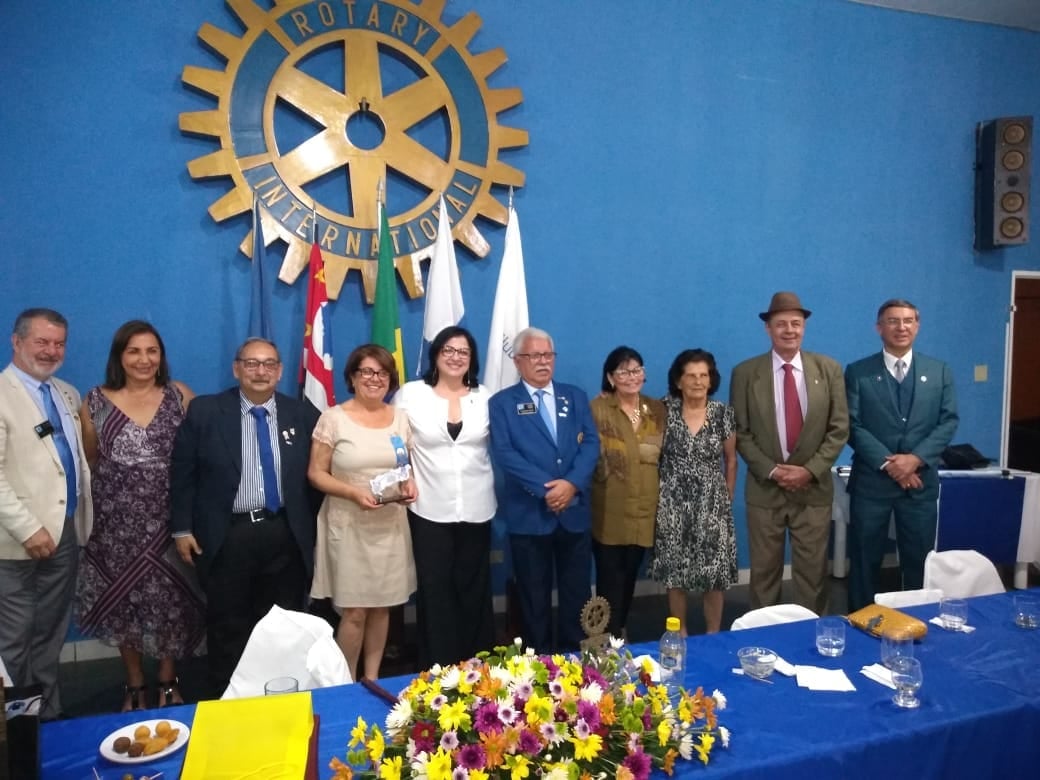 O Governador João Trigo visitou o Rotary Club Taubaté