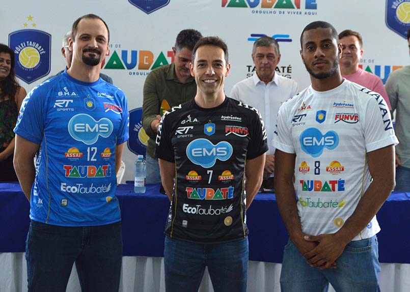 Volei Taubaté  apresenta elenco para Temporada 2019/2020